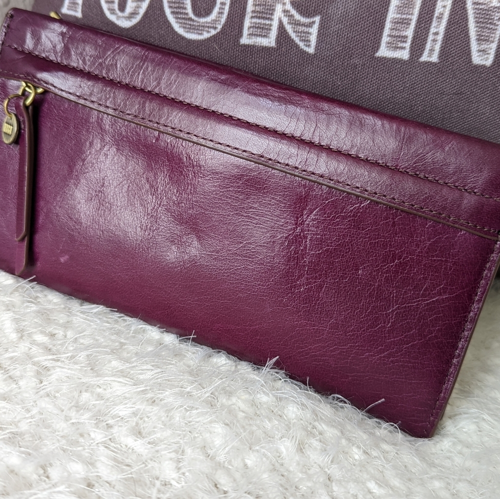 HOBO Rubia Wallet - Eggplant